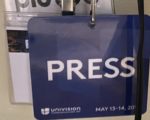 press badge