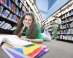 Teens And Social Media Use: What’s Hot Or Not? A random Tween enjoys her school library.