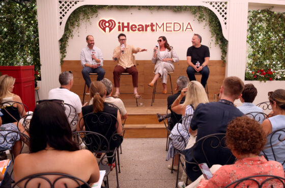 CANNES, FRANCE - JUNE 17: (L-R)Will Pearson (iHeartMedia) attends a se Will Pearson (iHeartMedia), Bobby Bones (leading syndicated radio host and TV personality), Sarah Spain (Sports Journalist) and Marc Burns (AT&T) attend an iHeartMedia session called "Your New Daily Habit," about how brands and creators are collaborating in the media format that's conquered America - at iHeartCafé | La Californie during the Cannes Lions Festival on June 17, 2024 in Cannes, France. (Photo by Adam Berry/Getty Images for iHeartMedia)