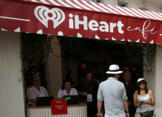 For iHeartMedia, A Bigger Amazon Ads Relationship The iHeartCafé | La Californie pop-up seen during the Cannes Lions Festival in 2024 and again in 2026. (Photo by Adam Berry/Getty Images for iHeartMedia)