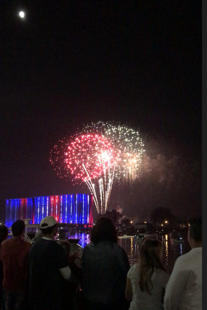 fireworks Buffalo's Fourth of July fireworks celebration, one of America's finest, as seen in 2017.