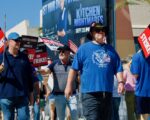 Writers Guild Reaches Tentative Deal Barry M. Schkolnick at the Showrunner Solidarity Picket at Fox on 091223