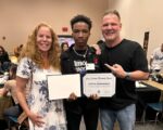 An iHeartRadio Morning Duo ‘LOVEUP’ Yields New Grads Blake Van Es, graduate Patrick Ngendahayo and Johnjay Van Es