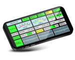 Secure Web-Based Remote Control, For Radio Burk Technology Arcadia24 on Smartphone