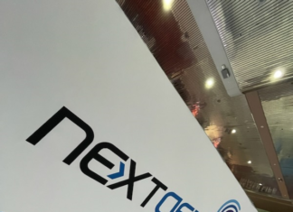 A NEXTGEN TV STB Push Arrives For Manufacturers The NextGenTV team sets up its booth at the Las Vegas Convention Center for CES 2022