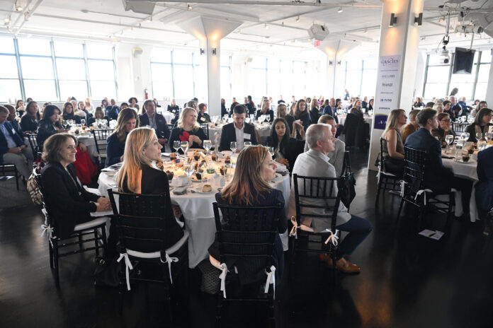 Gracies Leadership Awards presented by the Alliance for Women in Media Guests attend the Gracies Leadership Awards presented by the Alliance for Women in Media on November 18, at Tribeca 360 in New York. (Photo: Dave Kotinsky/Getty Images for Alliance for Women in Media)