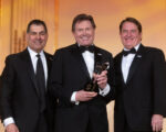 Mason, Katz, Lawlor Honored At BFOA Golden Mic Gala Left to right: Scott Herman, Chairman of the BFOA Dan Mason, former CBS Radio CEO and recipient of the 2025 Edward F. McLaughlin Lifetime Achievement Award, who was also named Chairman Emeritus last night; Tim McCarthy, President of the BFOA