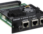 TASCAM Expands DA-6400 With SMPTE IF-ST2110 Broadcast Option Card