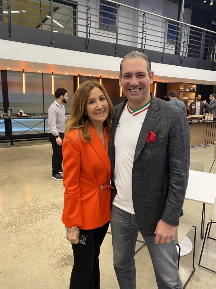 Donna Speciale and Steven Wolfe Pereira, at the 2024 Hispanic Marketing Council Summit in New York