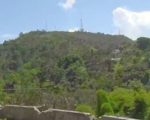 A Broadband Antenna, RF System Finally Arrive In Puerto Rico The WJKL-FM broadcast tower, in the distance, to the northwest of Caguas, Puerto Rico