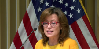 FCC’s Gómez Hails ABC Lawsuit, Injunction Ask Commissioner Anna Gomez May 2026 Open Meeting