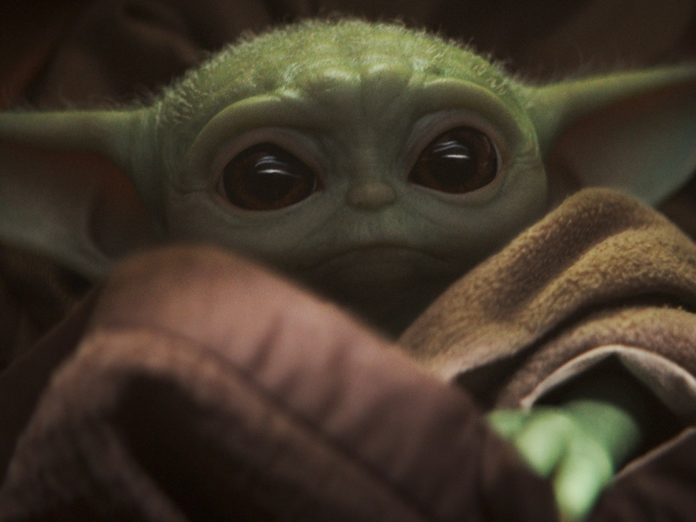 baby Yoda from The Mandalorian