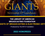 In New York, Giants of Broadcasting To Get Honors