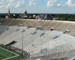 Is Artificial Fan Noise Cheered By Sports Consumers? Notre Dame University's football stadium