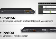 TASCAM Launches New Pro Audio Power Management Products