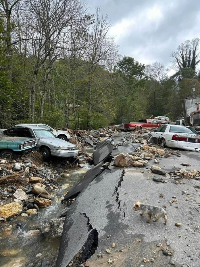 The town of Newland near Banner Elk, N.C. Photo: Mindy Kent/Facebook