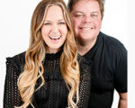 The ‘Upside’ Benefits of Podcasting Callie and Jeff Dauler © Jolie Loren Photography