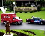 Sinclair Gives an Early Yes To Some CBS Affiliate Renewals WPEC-12 trucks at PGA National Golf Course